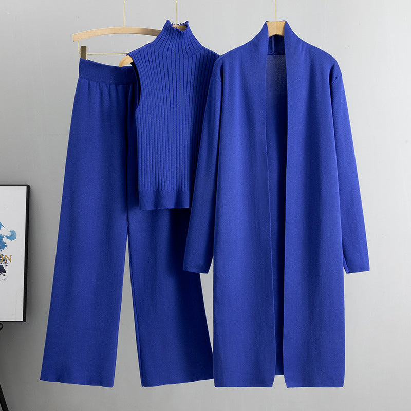3pcs Suits Sleeveless Sweater