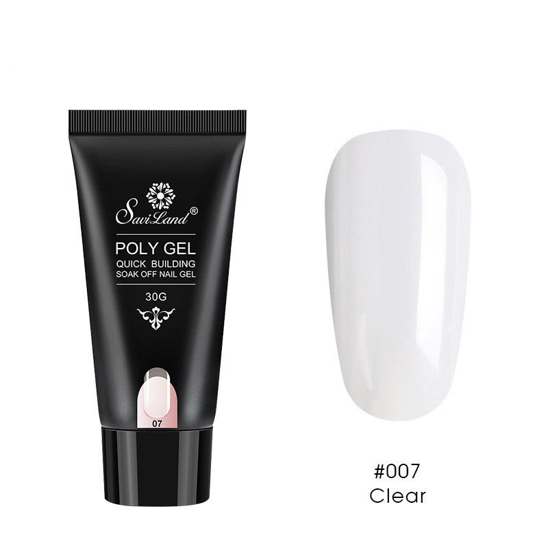 Quick Extension Gel Crystal Gel Nail Set NOOVAMUSE