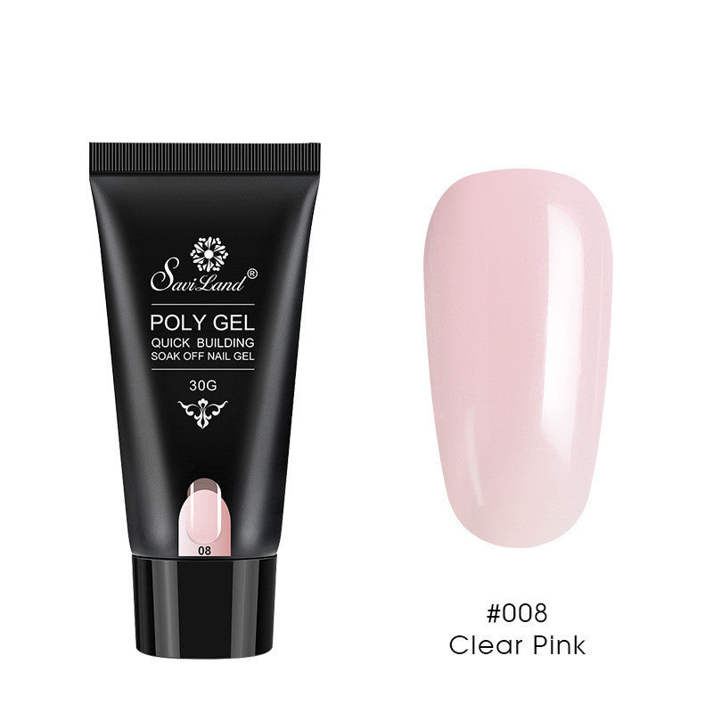 Quick Extension Gel Crystal Gel Nail Set NOOVAMUSE