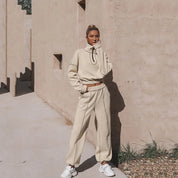 Long Sleeve Turtleneck Sweatshirt NOOVAMUSE