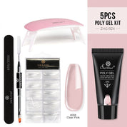 Quick Extension Gel Crystal Gel Nail Set NOOVAMUSE