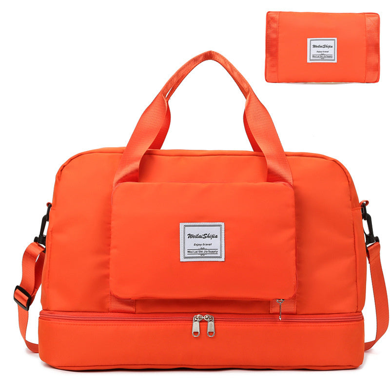 Foldable Travel Duffel Bags Sports Gym Tote Bag Women My Store