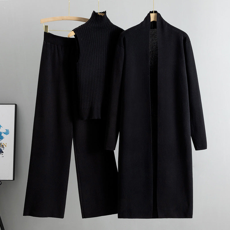 3pcs Suits Sleeveless Sweater