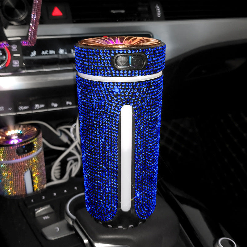 Luxury Diamond Car Humidifier LED Light Car My Store