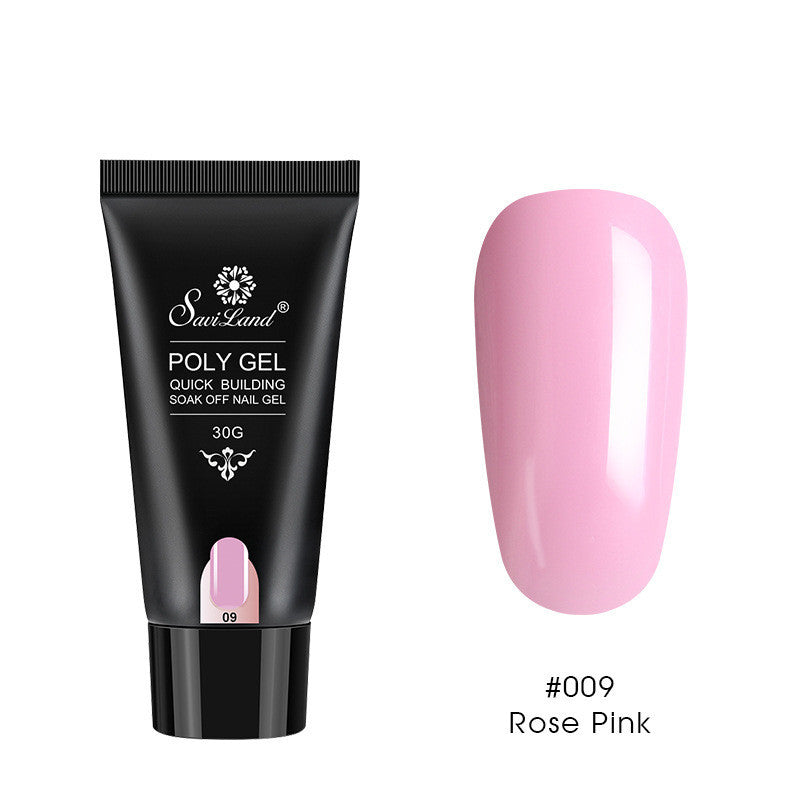 Quick Extension Gel Crystal Gel Nail Set NOOVAMUSE
