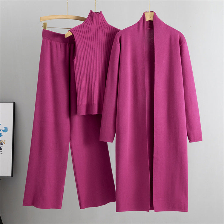 3pcs Suits Sleeveless Sweater