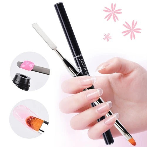 Quick Extension Gel Crystal Gel Nail Set NOOVAMUSE
