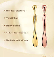 Eye Cream Stick Roller For Face Metal Spatula Puff NOOVAMUSE