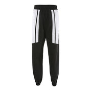 Alphabet Embroidered Colorblock Zip Casual Set My Store