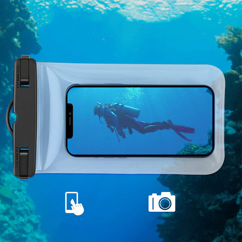 PVC Full Transparent Mobile Phone Waterproof Bag My Store
