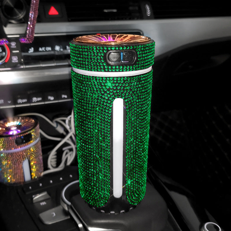 Luxury Diamond Car Humidifier LED Light Car My Store