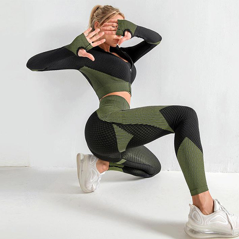 3PCS Yoga Set Seamless Sport Set My Store