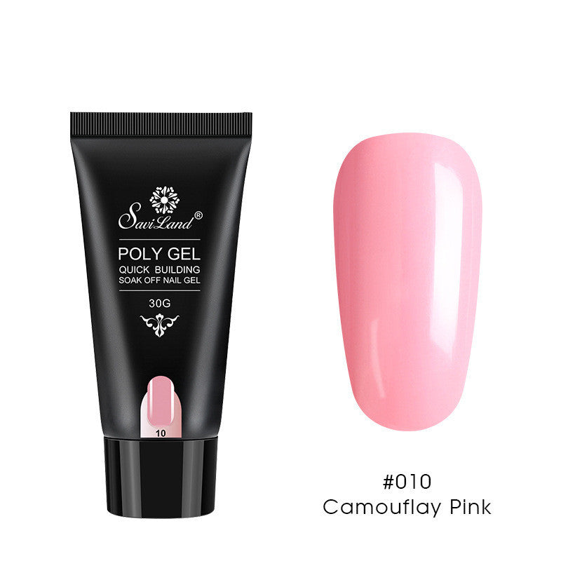 Quick Extension Gel Crystal Gel Nail Set NOOVAMUSE
