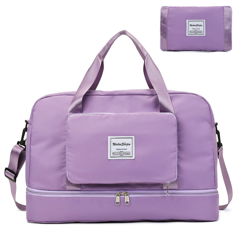 Foldable Travel Duffel Bags Sports Gym Tote Bag Women My Store