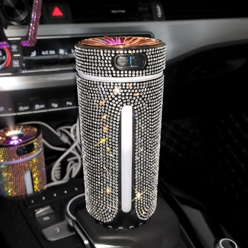 Luxury Diamond Car Humidifier LED Light Car My Store