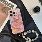 Retro Oil Painting Phone Case Blu-ray Flowers Shockproof Cases My Store