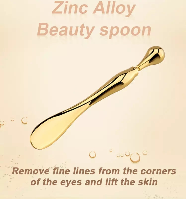 Eye Cream Stick Roller For Face Metal Spatula Puff NOOVAMUSE