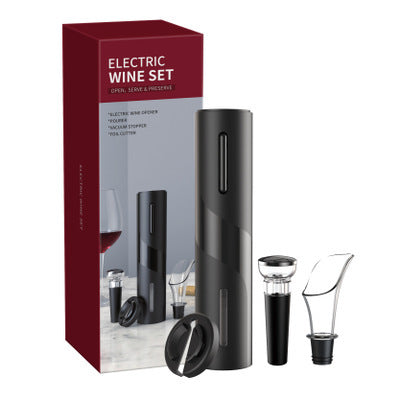 Electric Wine Opener Corkscrew Foil Cutter Set My Store