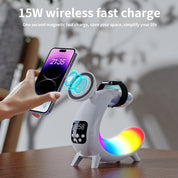 Liuyi Multi-function Wireless Charging Bedside Table Lamp My Store
