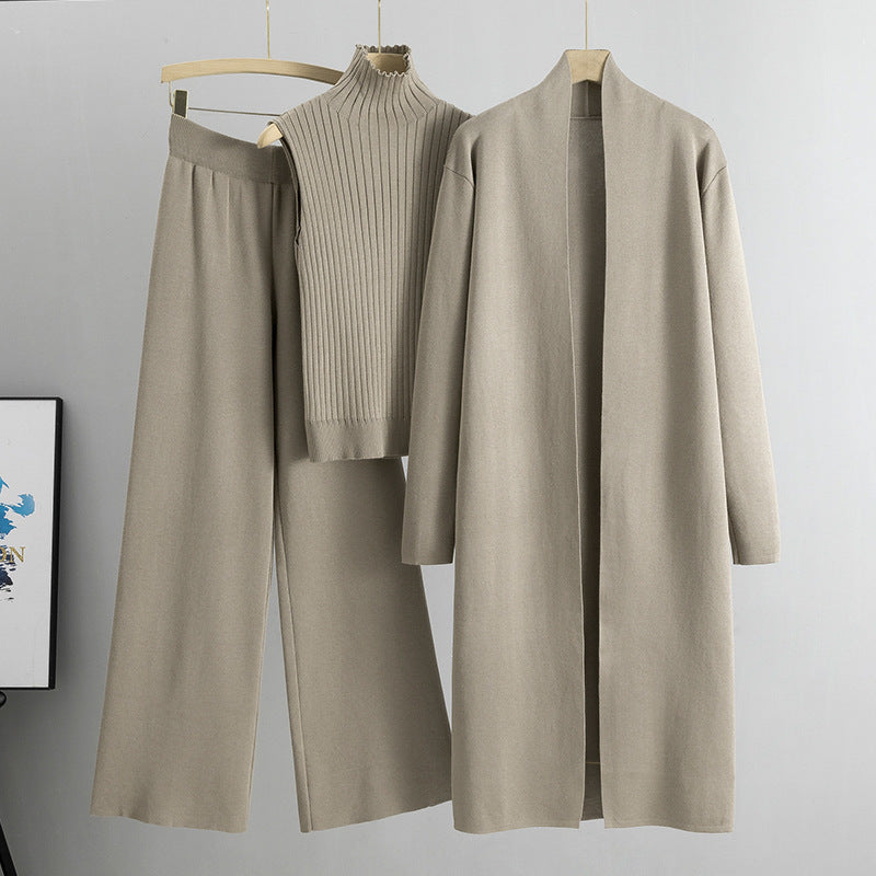 3pcs Suits Sleeveless Sweater