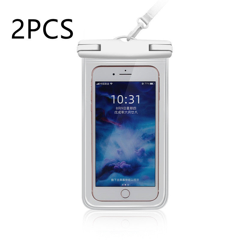 PVC Full Transparent Mobile Phone Waterproof Bag My Store