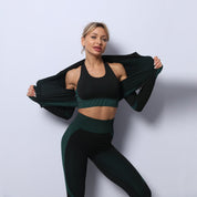 3PCS Yoga Set Seamless Sport Set My Store