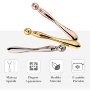 Eye Cream Stick Roller For Face Metal Spatula Puff NOOVAMUSE