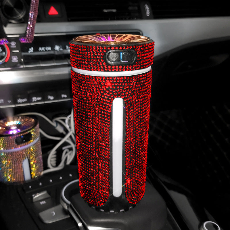 Luxury Diamond Car Humidifier LED Light Car My Store