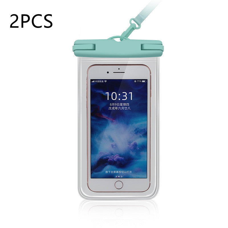PVC Full Transparent Mobile Phone Waterproof Bag My Store