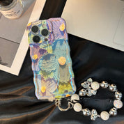 Retro Oil Painting Phone Case Blu-ray Flowers Shockproof Cases My Store
