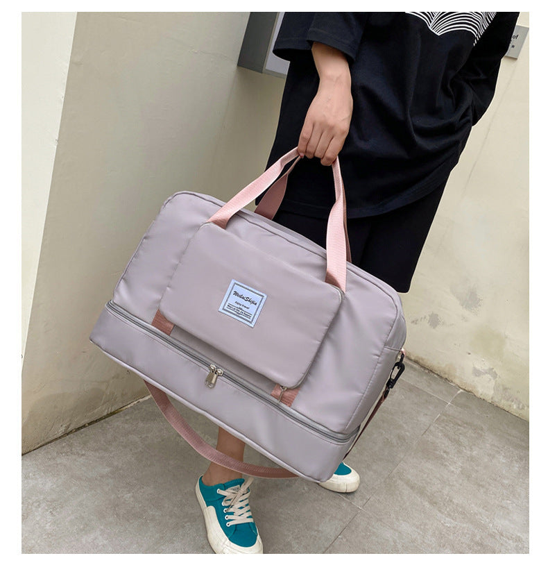 Foldable Travel Duffel Bags Sports Gym Tote Bag Women My Store