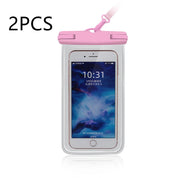 PVC Full Transparent Mobile Phone Waterproof Bag My Store