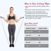 Weighted Jump Rope with Counter - Adjustable Length Cordless Skipping Rope for Fitness Training for Men, Women, and Kids