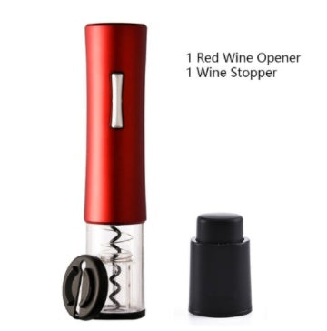 Electric Wine Opener Corkscrew Foil Cutter Set My Store