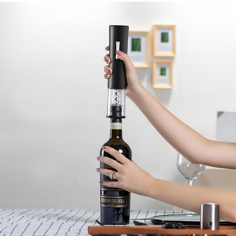 Electric Wine Opener Corkscrew Foil Cutter Set My Store
