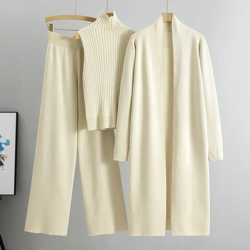 3pcs Suits Sleeveless Sweater My Store